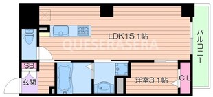 リヴィエール北梅田の物件間取画像